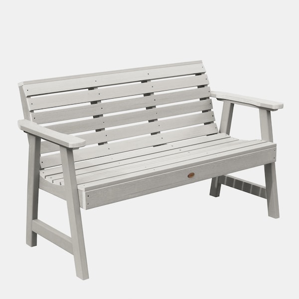 Highwood Usa 5ft Weatherly Garden Bench Outdoor Furniture for Patio, Backyard, Garden AD-BENW3-HGR - main